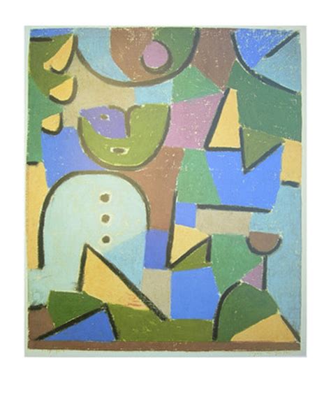 Garten im orient, c.1937 paul klee. Paul Klee Figur im Garten Poster Kunstdruck bei ...