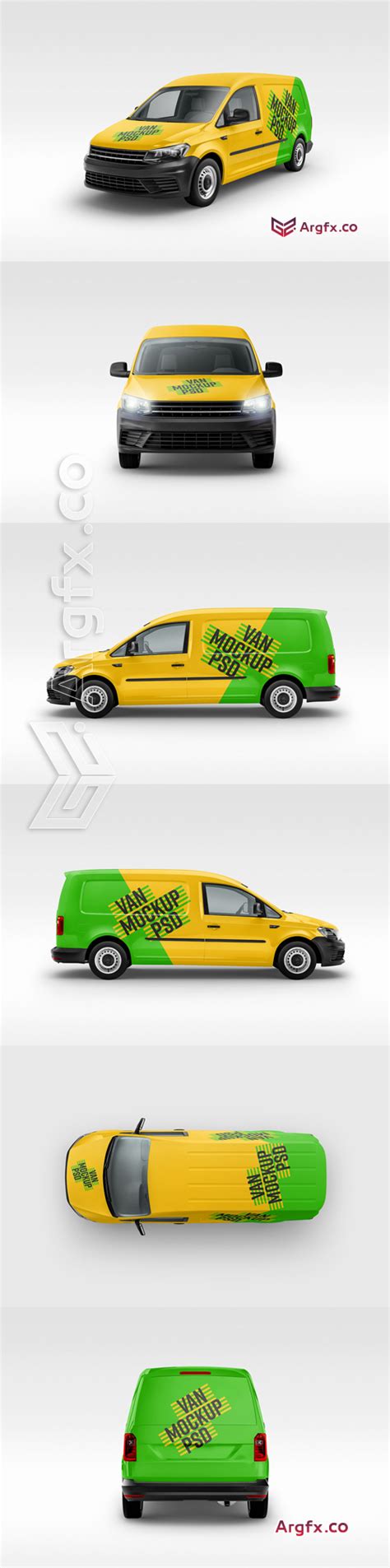 How to make a mock up of a van? Panel Van Vehicle Branding Mockup PSD » Free Download ...