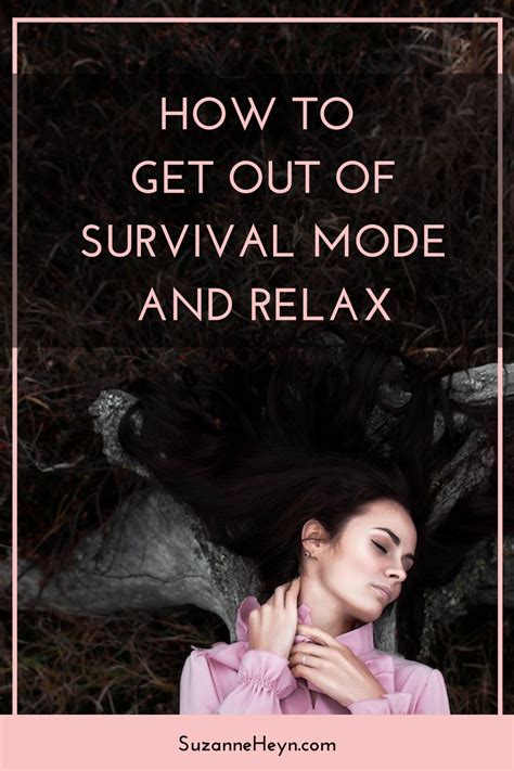 She worked for fifteen years in scientific pharmaceutical research and five years as a. Click through to learn how to get out of survival mode and ...