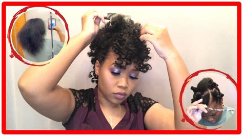 Those with longer hair need fewer sections. BANTU KNOTS ON NATURAL BLOWN OUT HAIR | RishaaMariee - YouTube