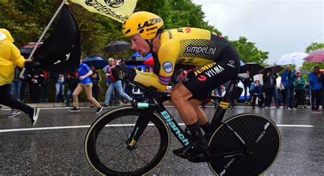 The time trial is very important for me. and for everyone else. Team Jumbo Visma | Roglic makes his move with impressive ...