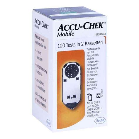 Check spelling or type a new query. Accu Chek Mobile Testkassette Plasma Ii 100 stk