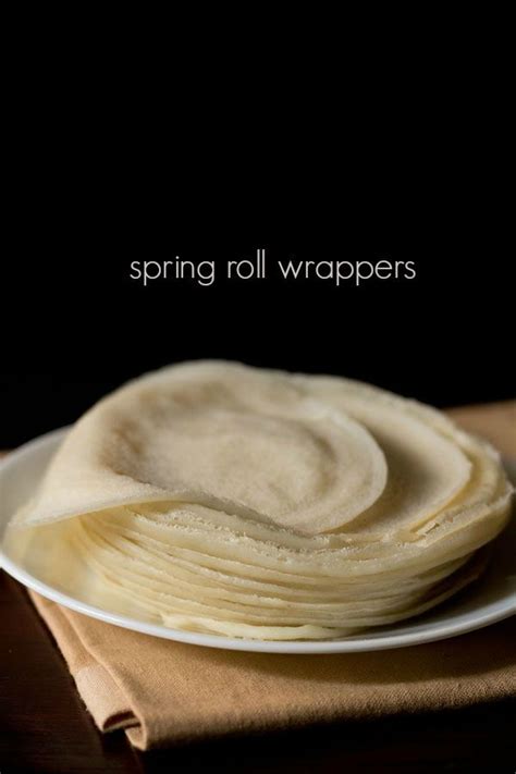 I've always loved spring rolls but i have never had the chance to make them at home. spring roll wrappers recipe - easy batter method to make spring roll wrappers at home. | Easy ...