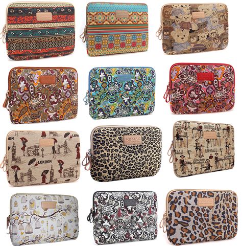 Zikee laptop notebook bag strap sleeve case cover for 11 12 13 14 15.6 inch. Kinmac bohemian laptop sleeve bag case for 10" 11" 12" 13 ...