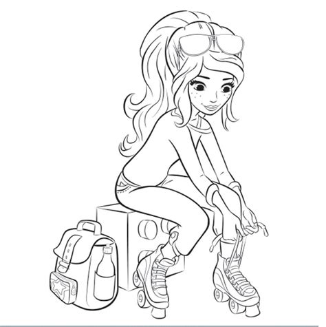 Check spelling or type a new query. Girl Lego Friends Coloring Pages Free Printable City ...