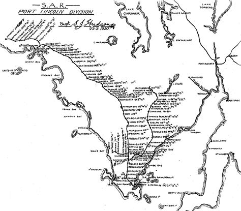 What we love about port lincoln. Port Lincoln Division Map - 1930