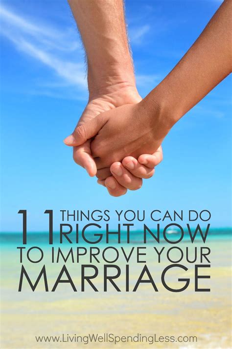 The pandemic has definitely made things much worse, but it was already downhill after the kids. 11 Things You Can Do Right Now to Improve Your Marriage ...