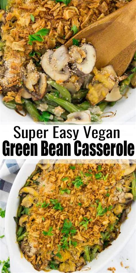 Also, check out our holiday roundup. This vegan green bean casserole is a great homemade spin ...