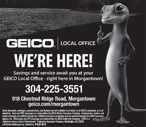 It is the second largest auto insurer in the united states, after state farm. FRIDAY, OCTOBER 16, 2020 Ad - Geico - Morgantown - The ...