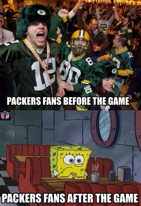 ¿sabías que las personas disfrutan del humor negro sin prejuicio tienen un intelecto superior al promedio? Packers Memes For Fans - Green Bay Packers Memes - One of ...