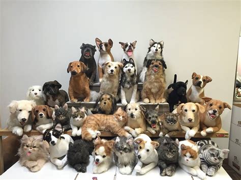 If you really like dogs or cats, try getting one that looks like your favorite breed. Want to snuggle with a one-of-a-kind plush replica that ...