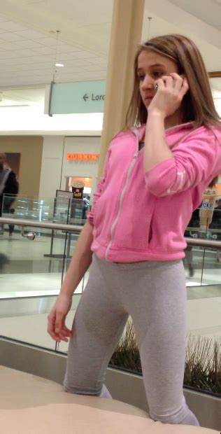 Created by deleteda community for 8. Young Teen Grey Leggings - CreepShots