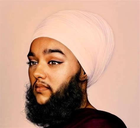 After trial and error i figured out how to stop my hair loss and grow it back. 'Bearded lady' PCOS sufferer Harnaam Kaur writes letter to ...