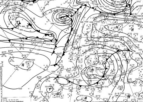 Bleib ruhig und lern deutsch! Die Wetterkarte erklärt