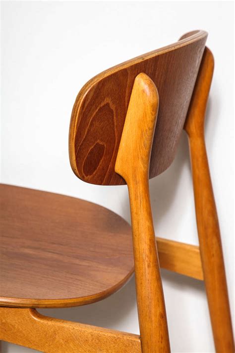 At your doorstep faster than ever. Ib Kofod Larsen Teak Dining Chairs, Set of 4 at 1stdibs