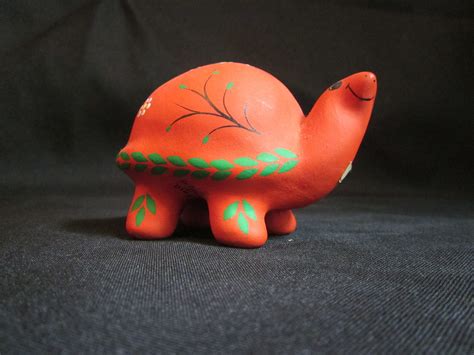 Pictures of painted ceramic turtles. Gloria a Dios Ceramic Turtle /Red/ Hand Painted REDUCED ...