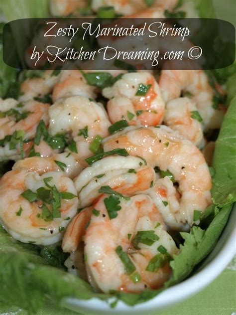 1 teaspoon grated lime peel. Zesty Marinated Shrimp | Recipe | Marinated shrimp, Appetizer recipes, Great appetizers