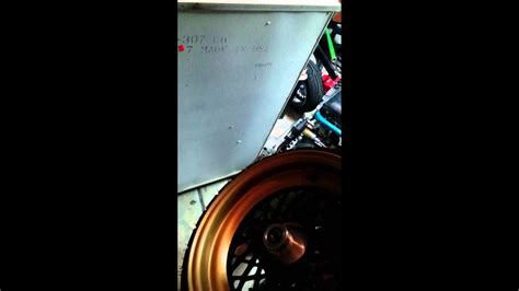 Chemical strip the paint from the wheel. Bad powder coat job on wheels - YouTube