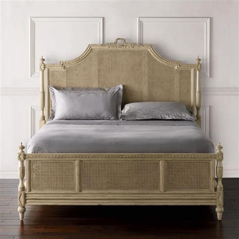 Bedroom sets beds dressers chests nightstands. Beauvier French Cane Bed in 2020 | Headboards for beds ...