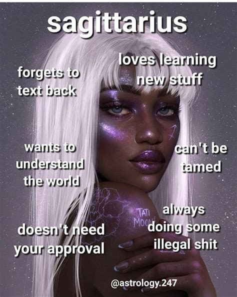 The women, according to the zodiac, born between 23rd november and 21st december fall under a sagittarius sign. Pin by 💕 on sag gang ♐♐♐ | Sagittarius quotes, Zodiac ...