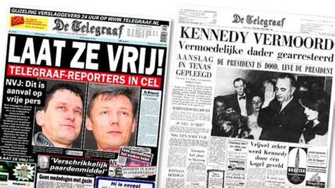 De telegraaf is the largest dutch daily morning newspaper. Tien iconische voorpagina's van 125 jaar De Telegraaf ...