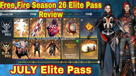Free fire elite pass is a seasonal pass also known as fire pass. Free Fire Season 26 Elite Pass // Free Fire July Elite ...