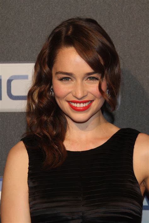 Her father is a theatre sound engineer and her mother. EMILIA CLARKE at Sky Atlantic HD Launch Party in Hamburg ...