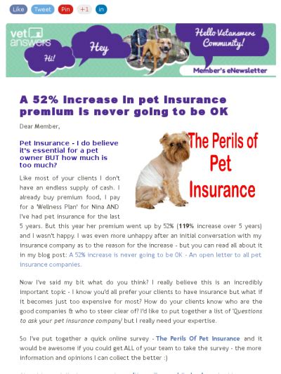 Veterinary care can cost thousands of dollars when your the cost you will pay for pet insurance depends a lot on where you live. A 52% increase in my pet insurance premium is never going to be OK! | Pet insurance, Pets, Never