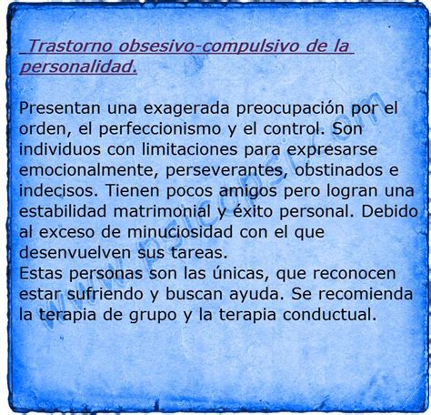 Pin en 1 Personalidad & trastornos
