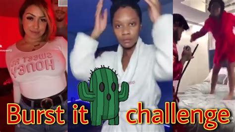 Slim santana buss it challenge video slim santana has gone viral after she accepted the buss it challenge from tiktok. Slim Santana Bustitchallenge White Robe / Slim Santana ...