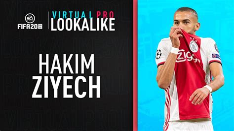 *realsport101 may receive a small commission if you click a link from one of our. FIFA 20 | VIRTUAL PRO LOOKALIKE | HAKIM ZIYECH - YouTube