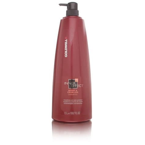 Goldwell inner effect resoft & color live treatment: Goldwell Inner Effect Resoft and Color Live Shampoo 50.7 ...