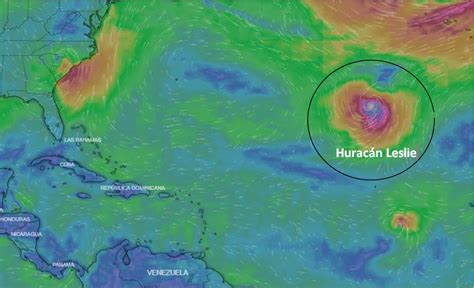 Sigue en vivo la trayectoria del huracán grace por méxico. En vivo: trayectoria actual del huracán Leslie - CDN - El ...