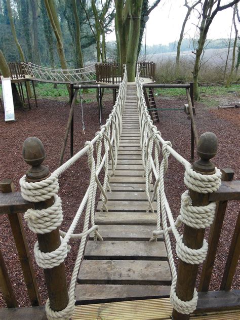 While youths look for attention online, they are quite willing to embarrass themselves. Rope bridge specialist | Tree house diy, Tree house, Tree ...