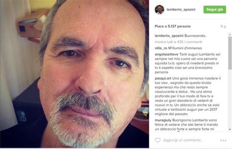 Due scatti teneri per rompere il silenzio. Lamberto Sposini condizioni di salute oggi: la nuova vita ...