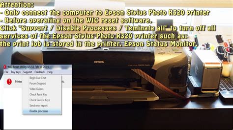 Epson stylus photo r320 last downloaded: Reset Epson Stylus Photo R320 Waste Ink Pad Counter - YouTube