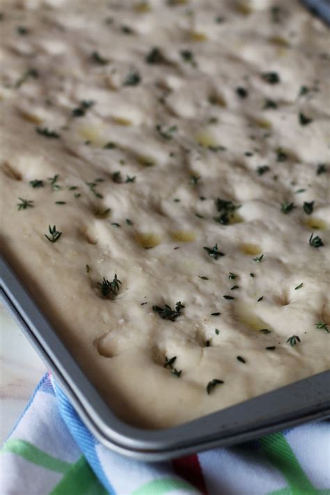 Maybe you would like to learn more about one of these? Focaccia al timo con esubero di Pasta Madre - Pensieri e ...