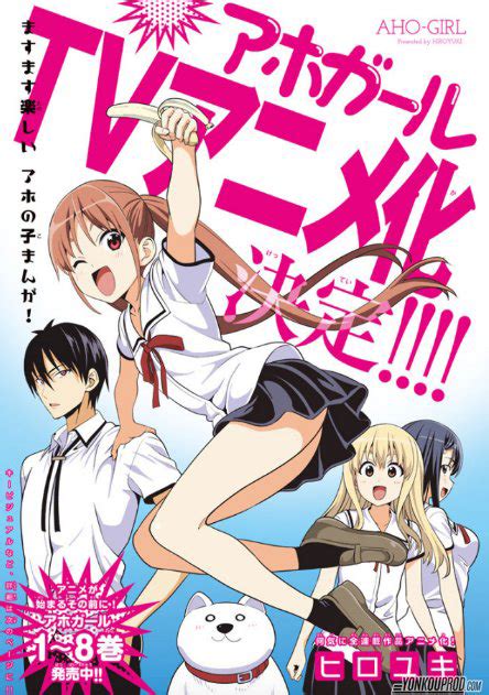 The anime you love for free and in hd. Le manga Aho Girl adapté en anime