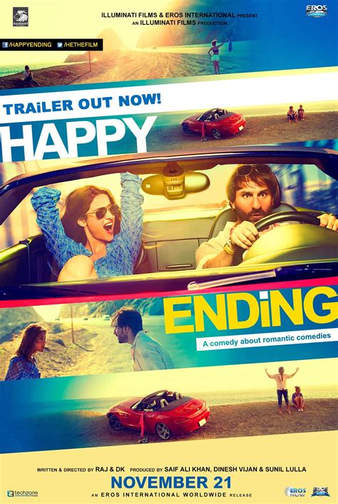 I watched shedding last night and i'm still reveling in all the grea.t feels that the film gave me. Happy Ending Movie New Poster : happy ending on Rediff Pages