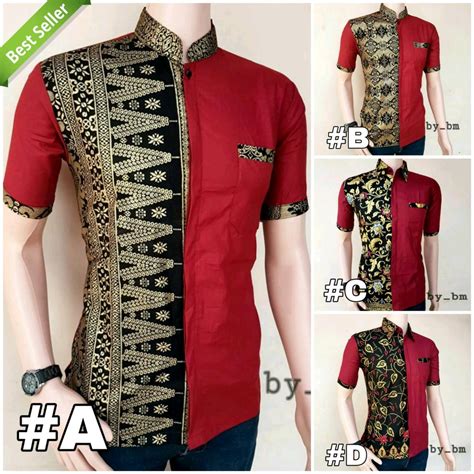 Baju batik pria kemeja batik modern eksklusif harga murah elevenia. Download Gambar Desain Baju Batik Pria Kombinasi | Desaprojek