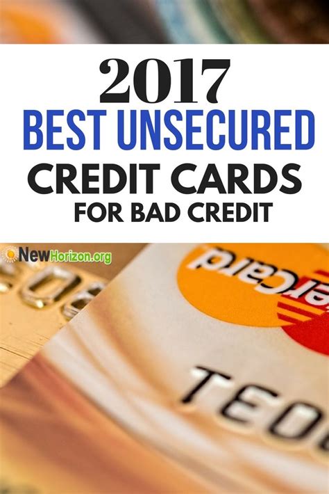 The following credit card offers are not specifically bad credit credit cards. Unsecured Credit Cards - Bad/NO Credit & Bankruptcy O.K ...