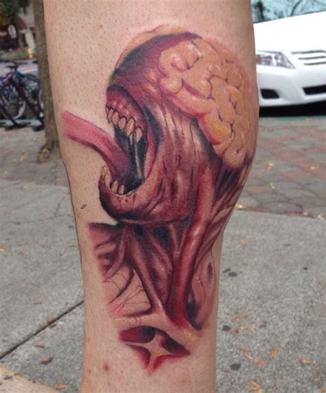 Skulls, snakes, and satan are all popular elements to include if you are looking for a meaningful piece that conveys something sinister. resident evil tattoo | Resident evil tattoo, Evil tattoo ...