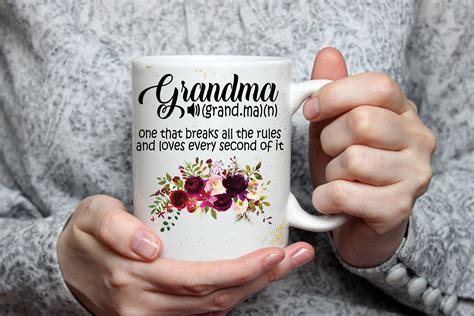 Sunflower mother's day nanny's day gift gift for | etsy. 15 oz Grandma Definition Mug Mother's Day Coffee Mug ...