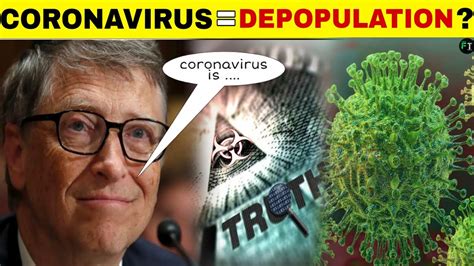 Note carefully that he also calls for global government to force depopulation controls onto the nations of the world. Coronavirus - Really a DEPOPULATION agenda ?? | Fact Table ...