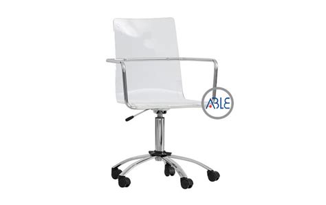South shore furniture clear acrylic wheeled office chair products. Crystal Clear Acrylic Material Custom Acrylic Office ...