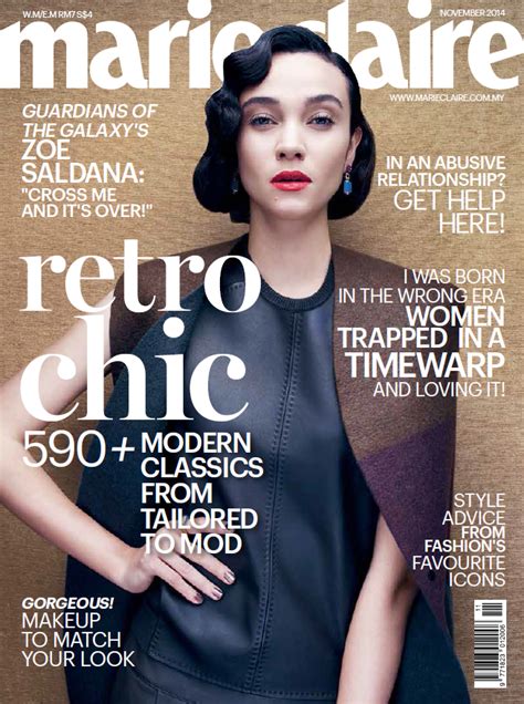 Its free pdf magazines community, where dear users can familiarize and more to know about world magazines. Marie Claire Malaysia Cover for November 2014 | Fashion ...