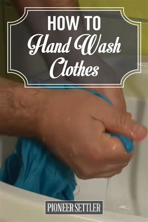 Roll the towel to squeeze more water out of the clothing. How to Hand Wash Clothes for Homestead Living ...