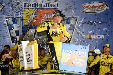 Maybe if it had been bunny hop pink! Kenseth Roars in Richmond; NASCAR Sprint Cup Chase Field ...