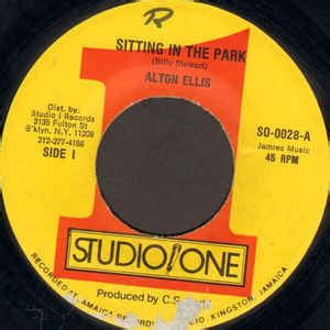 What is the key of sitting in the park? Alton Ellis - Sitting In The Park (Vinyl) | Discogs