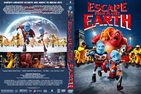 An exciting and thrilling animated feature, escape from planet earth is entertaining and fun. Escape From Planet Earth - Movie DVD Custom Covers ...